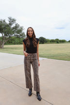 Parker Leopard Jeans
