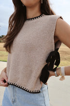 Macy Sleeveless Sweater