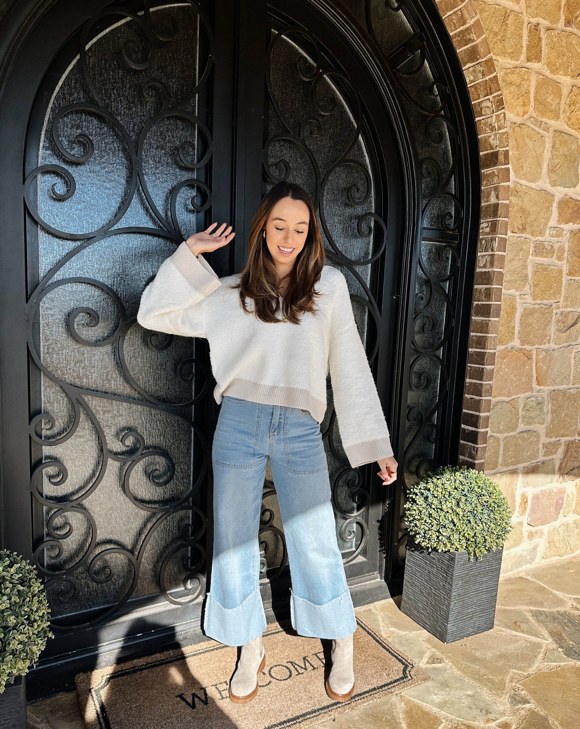 In the Snow Pullover - Cream