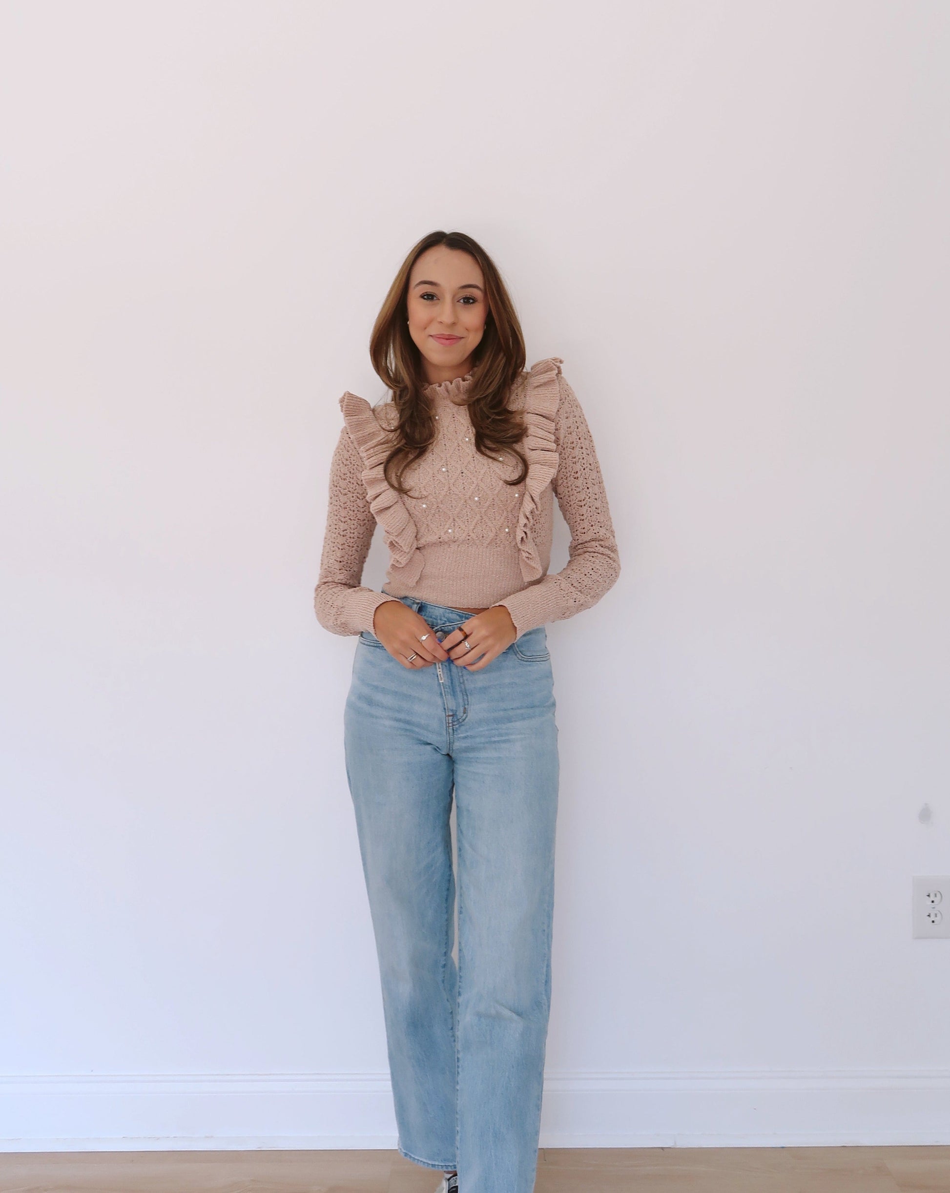 Pearl Sweater Top