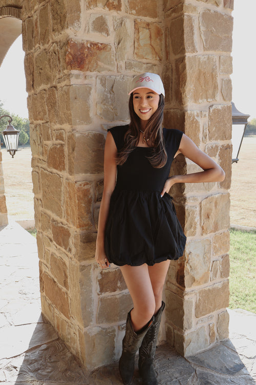 Bow Trucker Hat - Pink