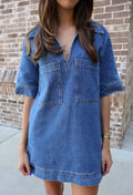 Ava Denim Dress