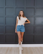 Eden Off Shoulder Top - Cream