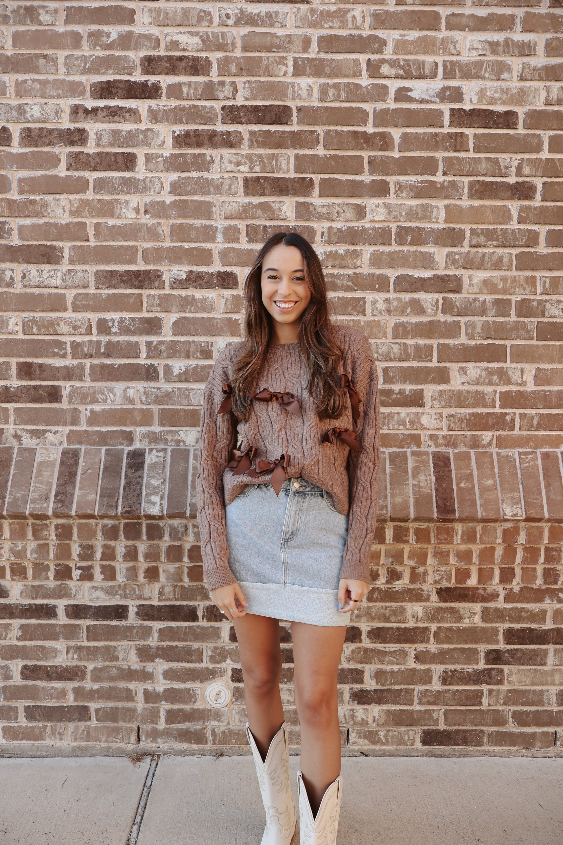 Ivy Bow Sweater