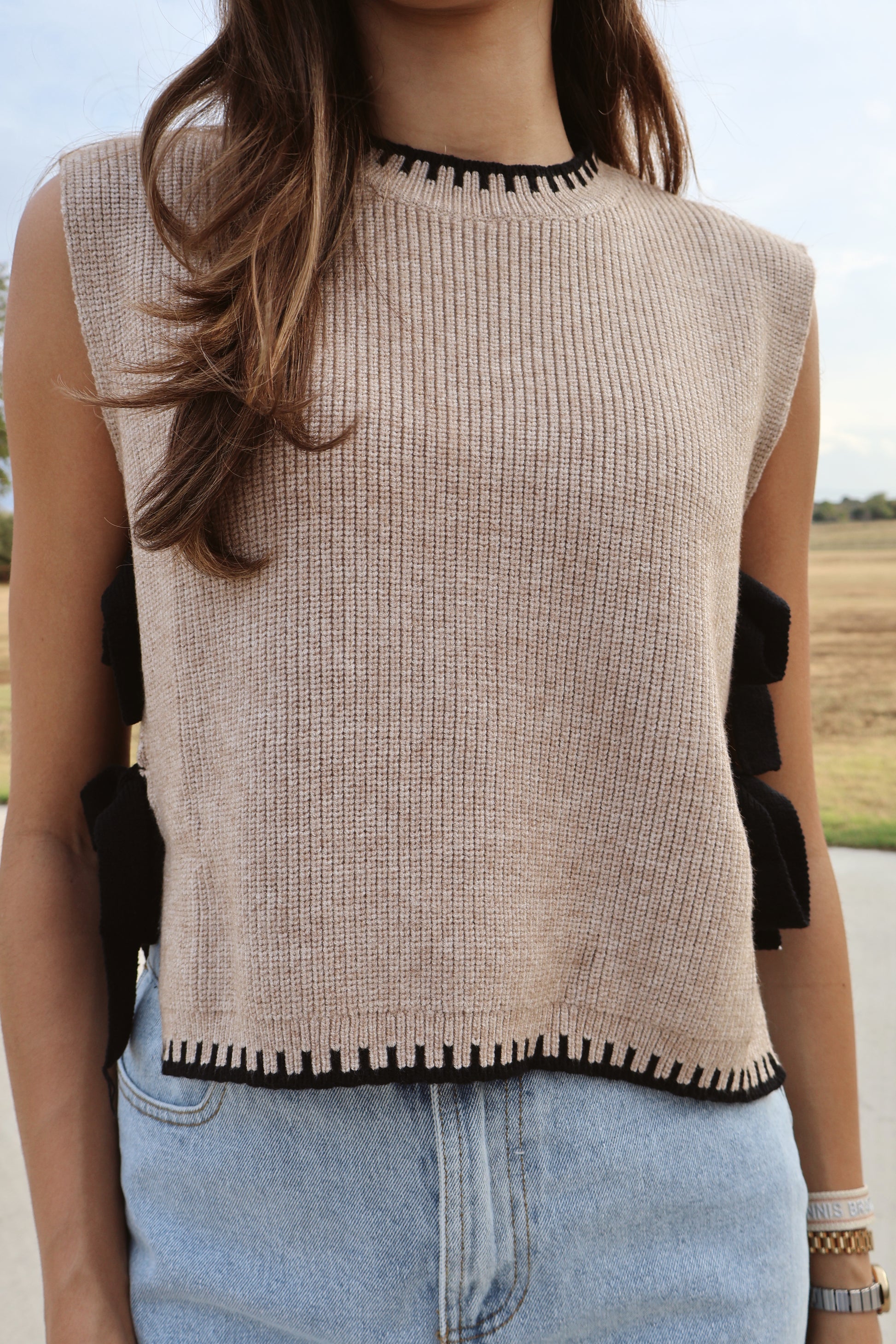 Macy Sleeveless Sweater