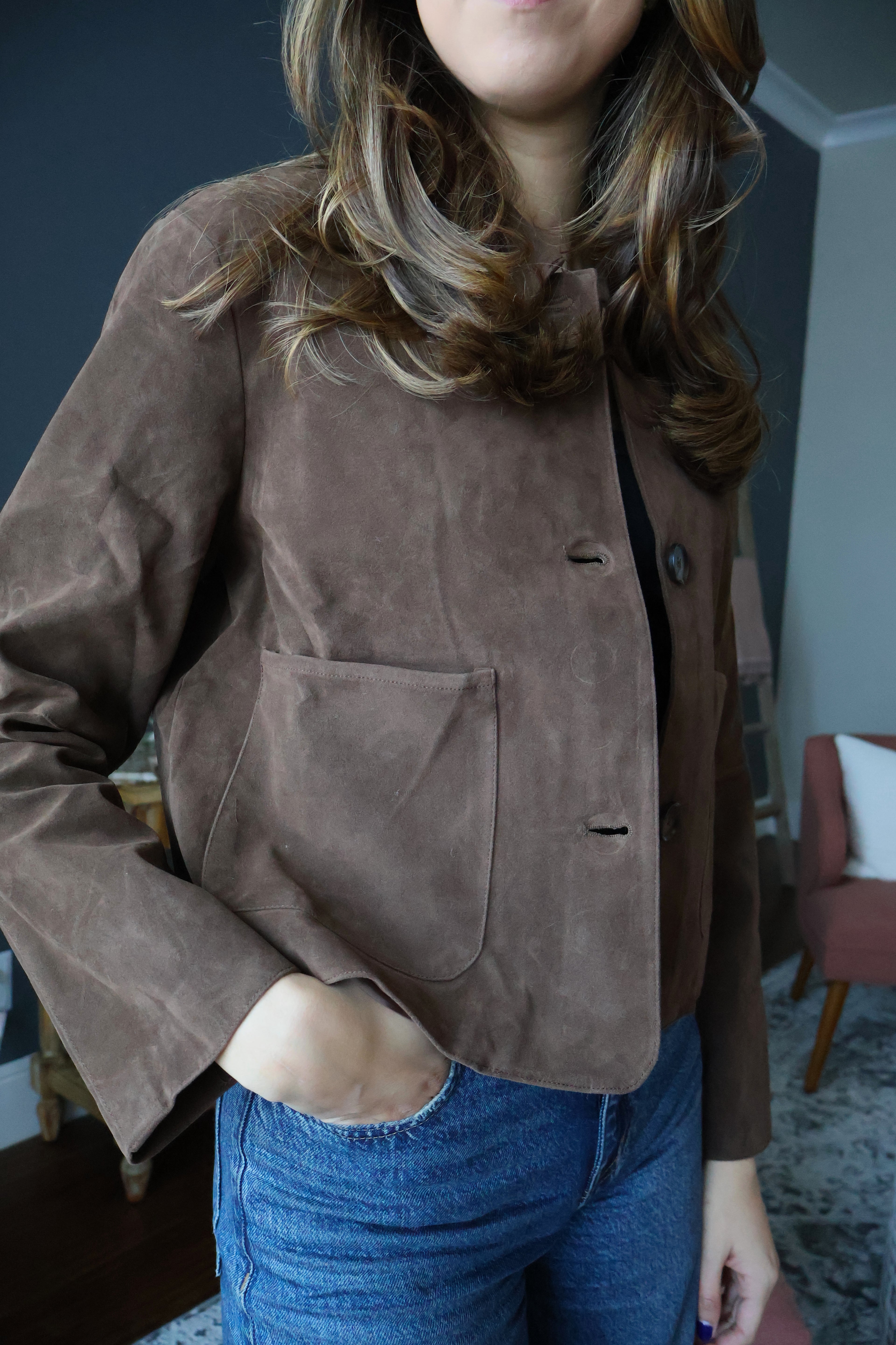 Eryn Suede Jacket