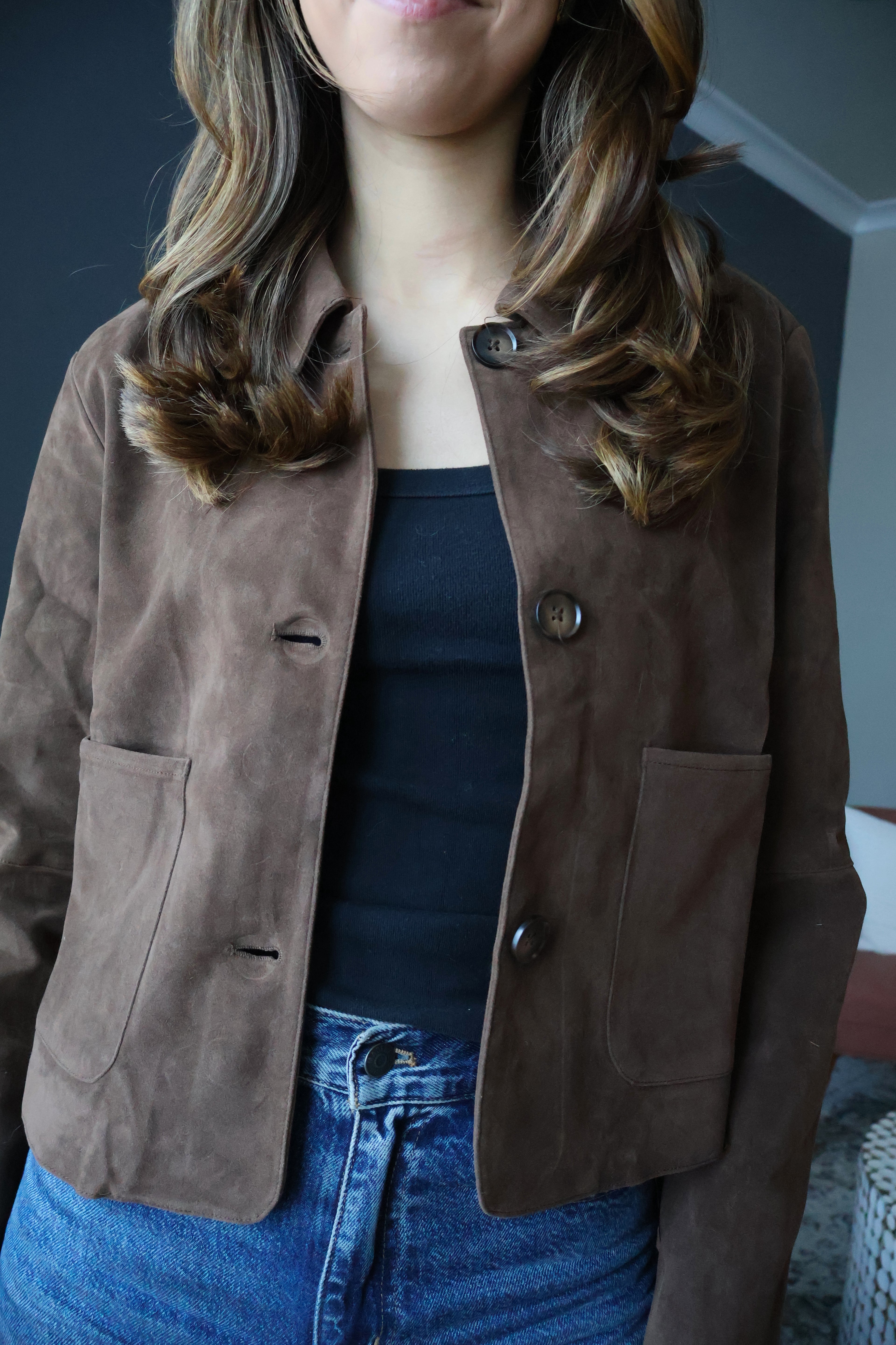 Eryn Suede Jacket
