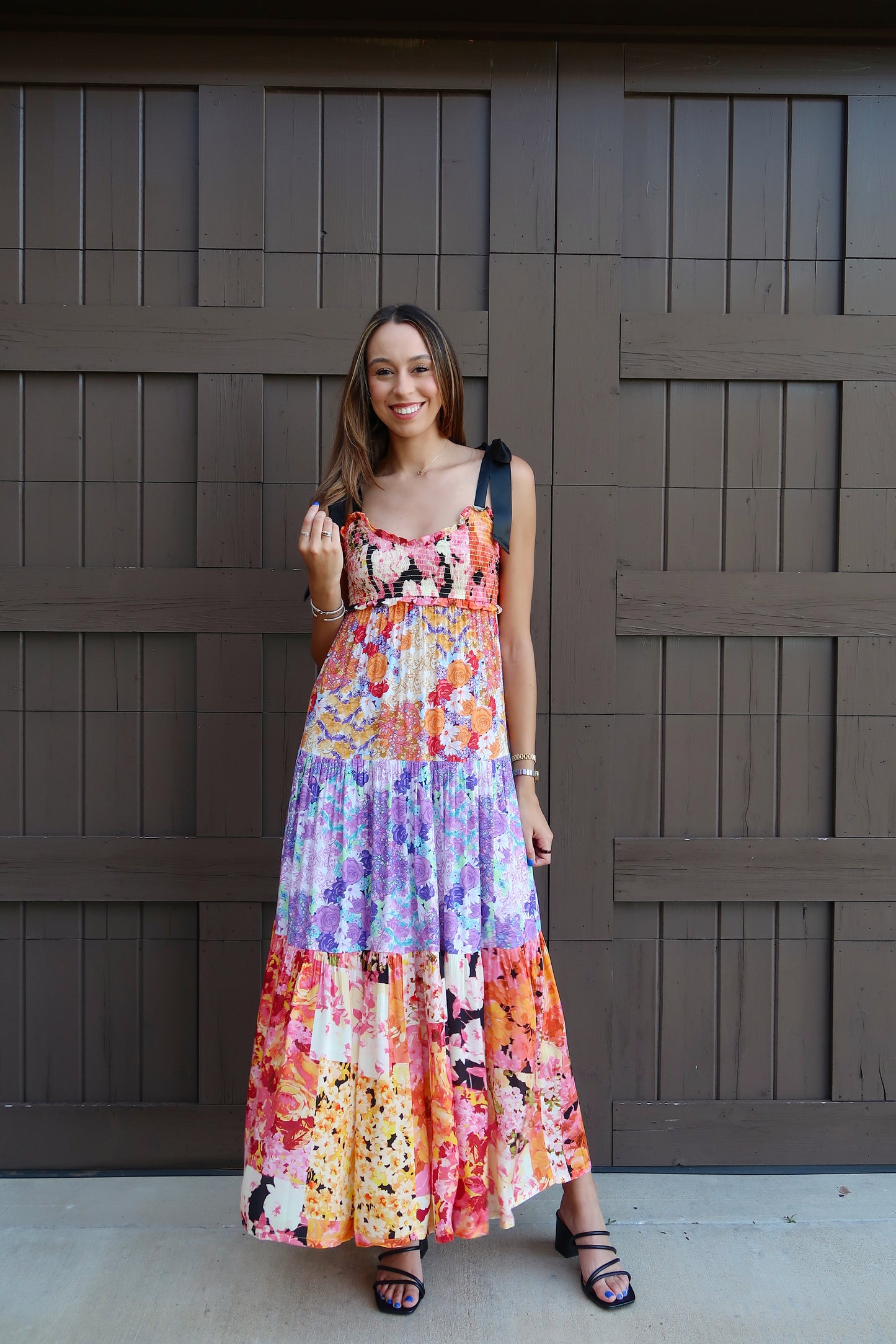 Ally Maxi Dress - Multi Floral