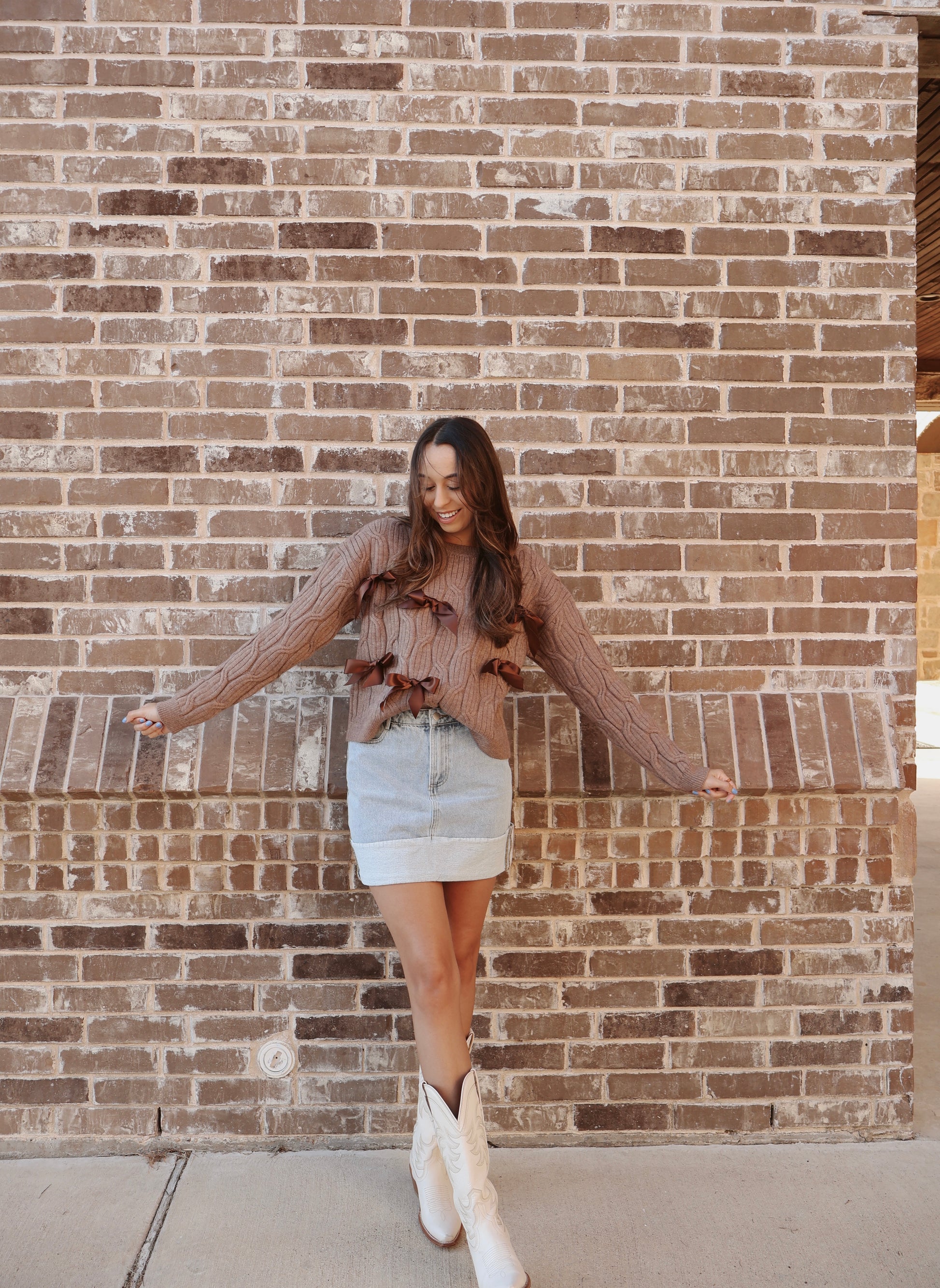 Ivy Bow Sweater