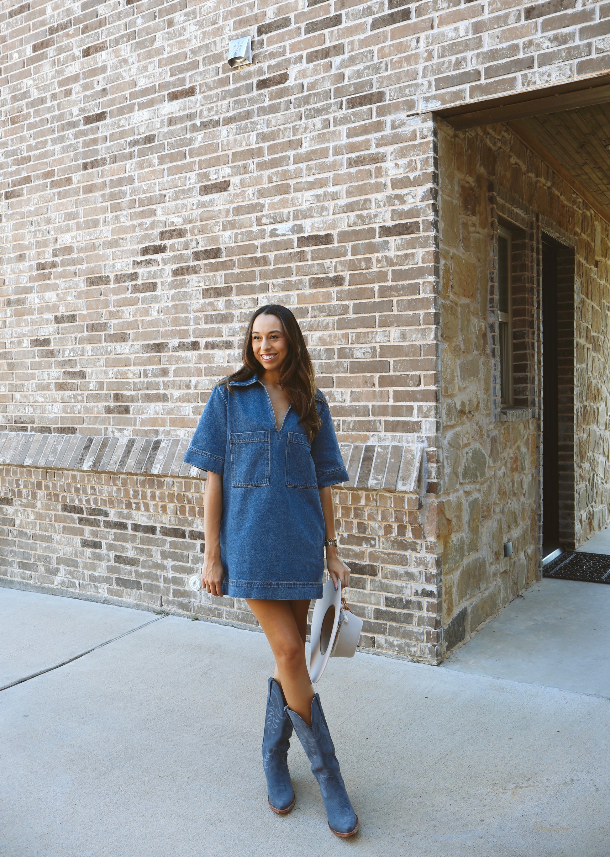 Ava Denim Dress