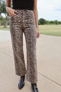 Parker Leopard Jeans