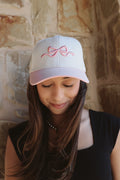 Bow Trucker Hat - Pink