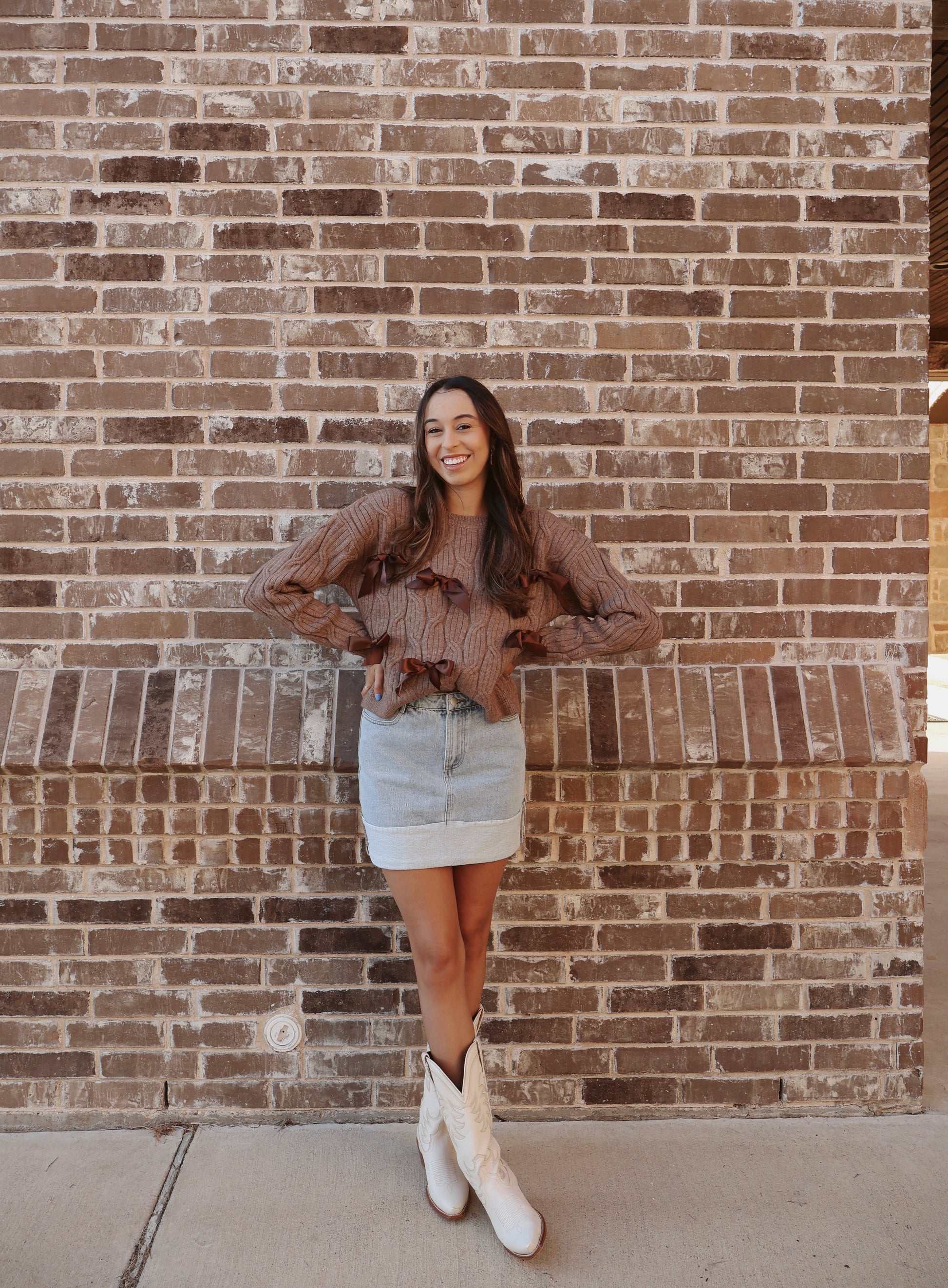 Ivy Bow Sweater