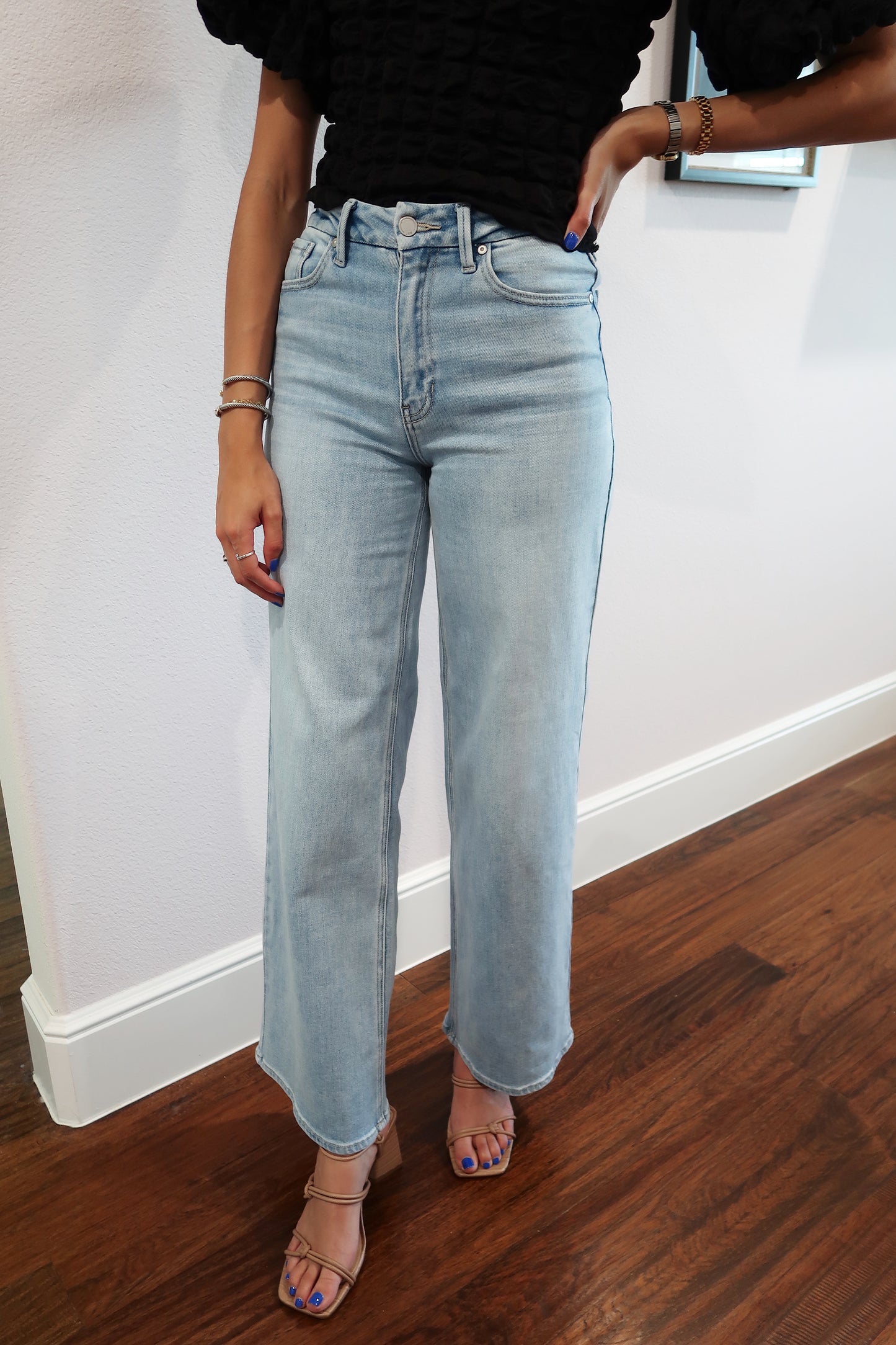 Go with the Flow Jean - Lt Denim