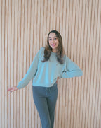 Cozy Sweatshirt - Lt Green