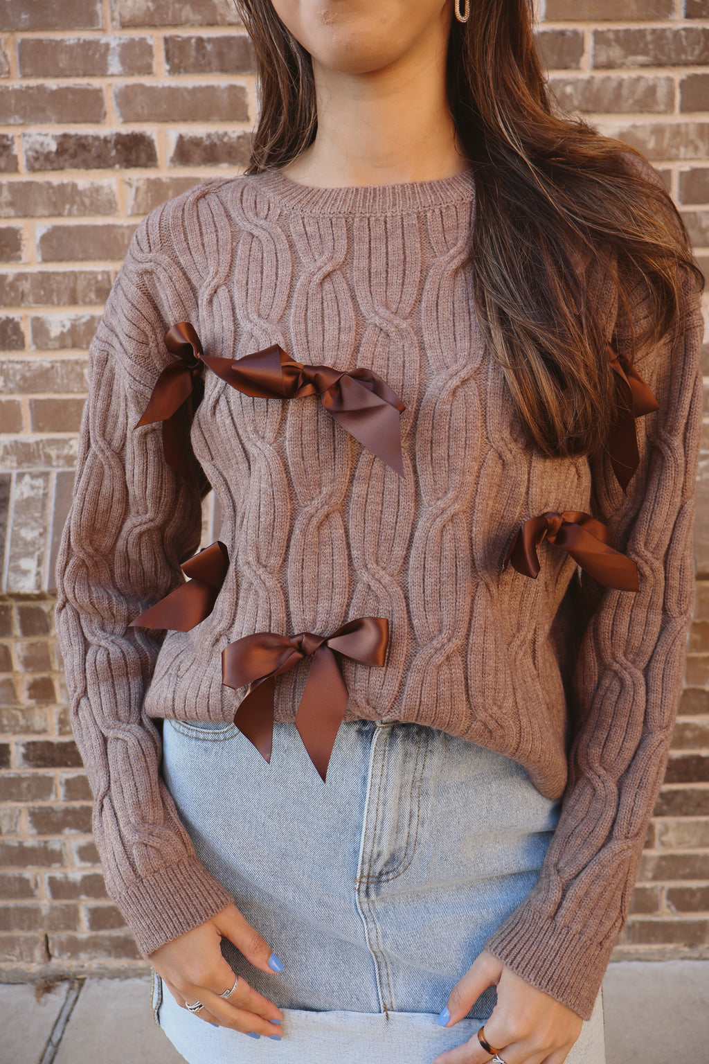 Ivy Bow Sweater