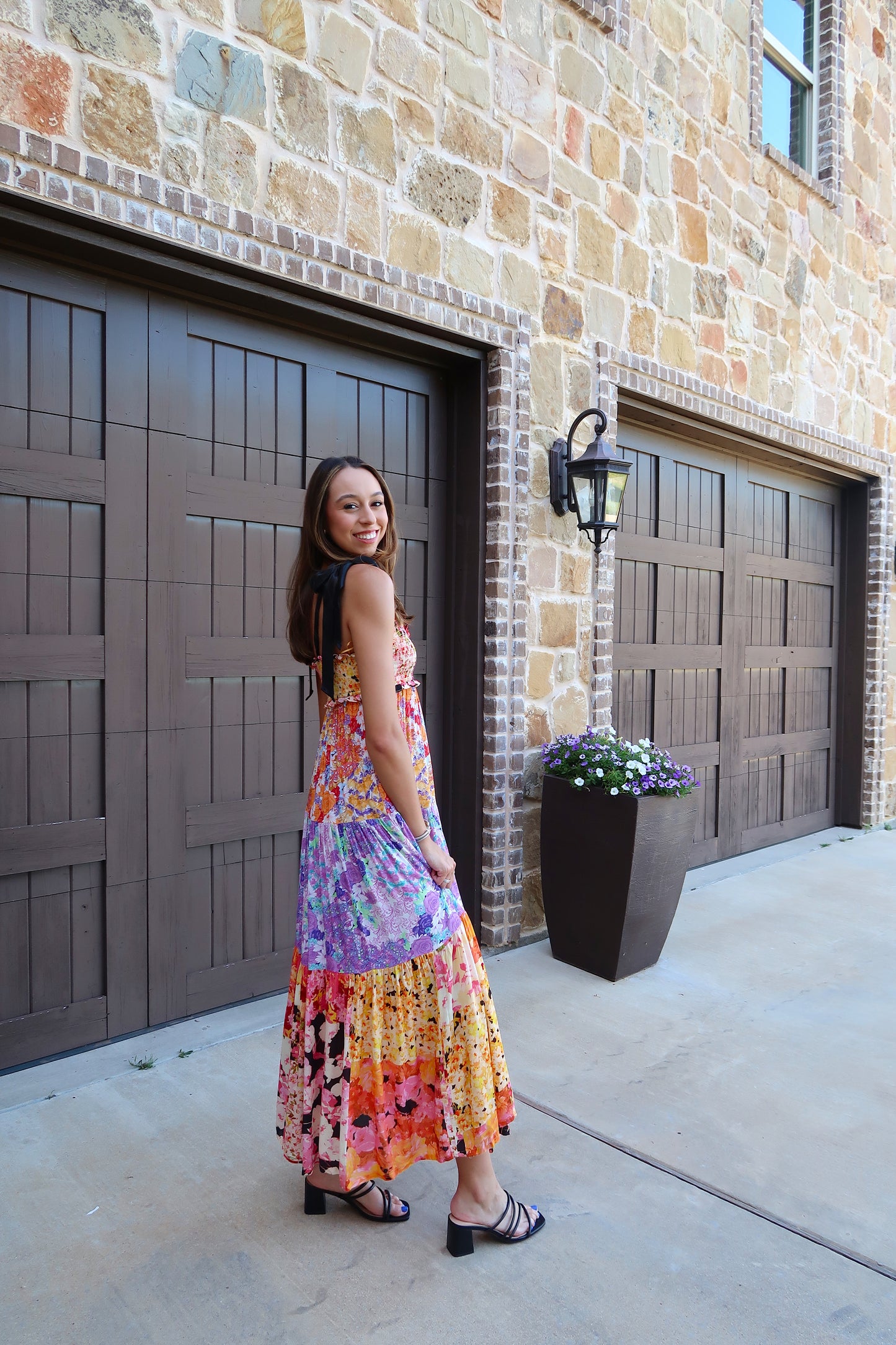 Ally Maxi Dress - Multi Floral