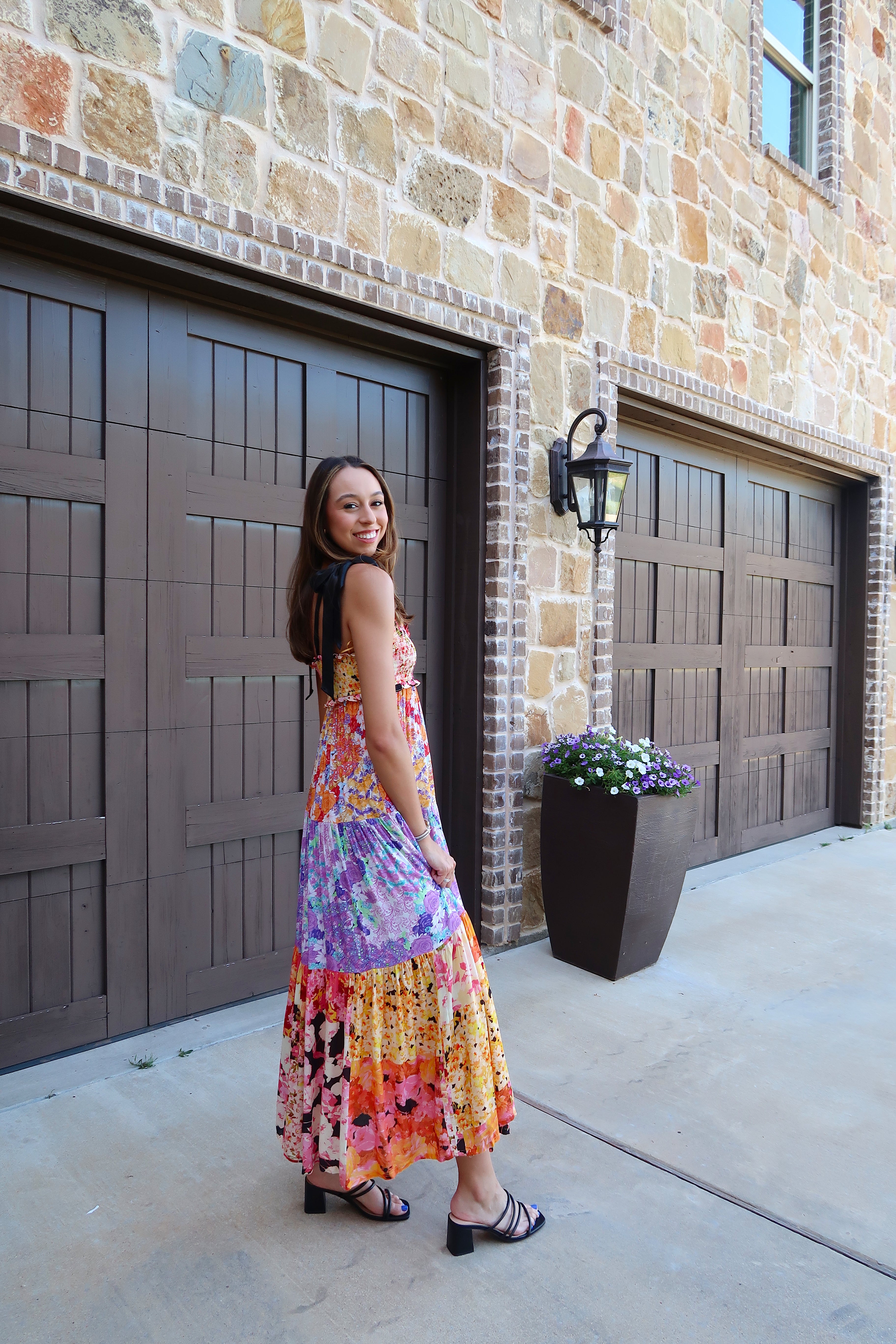 Ally Maxi Dress - Multi Floral