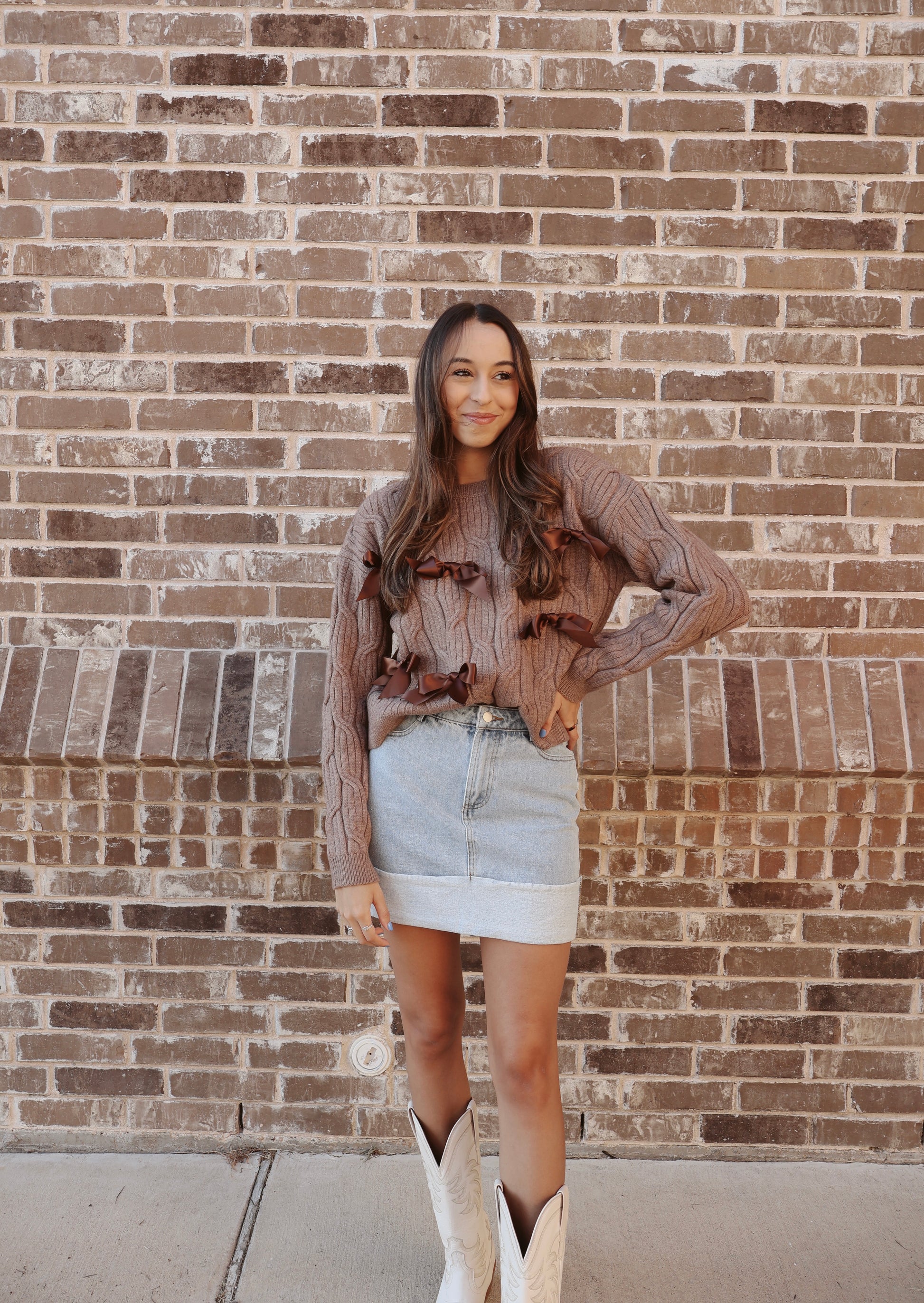 Ivy Bow Sweater