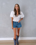 Cassi Top - White